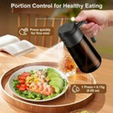 Oil Sprayer for Cooking, Kitchen Maiden 2 in 1 Spray and Pour Olive Oil Dispense