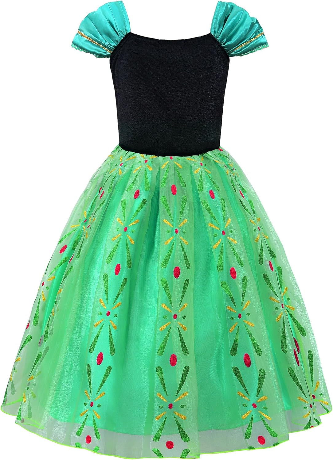 Girls Princess Costume Snow Party Halloween Cosplay Fancy Dress