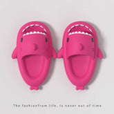 Cute Shark Slippers for Women & Men Summer Platform Night Glow-In-The-Dark Indoor Beach Slides Home Street Wear DIY Accessory
