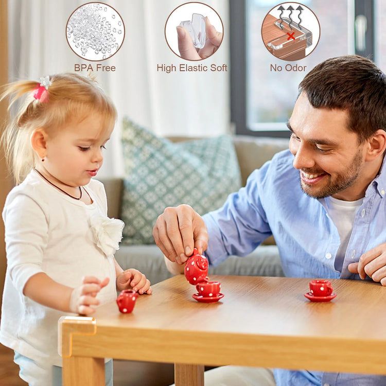 Table Corner Protectors for Furniture Baby Safety Proofing Corner Guards 20 Pack